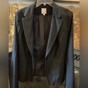 Halogen charcoal suit coat size 12